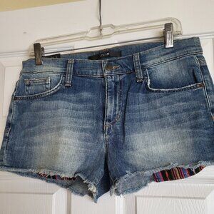 NWT Joes Jeans Denim Cutoff Short Shorta